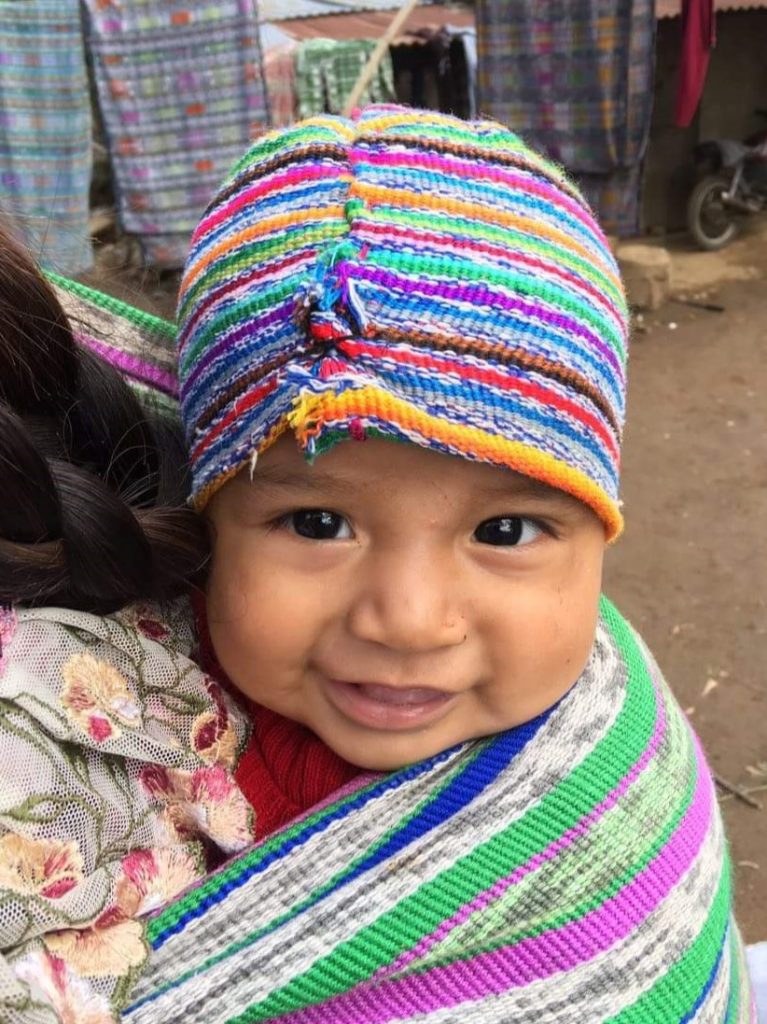 un bebé en Guatemala